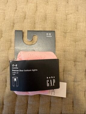 baby GAP Pink Brannan Bear Bottom Tights